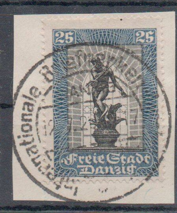 Danzig  Nr. 219b gestempelt/ o gepr. Oechsner BPP mit SST