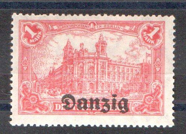 m508- Danzig  Nr. 8 postfrisch/ **
