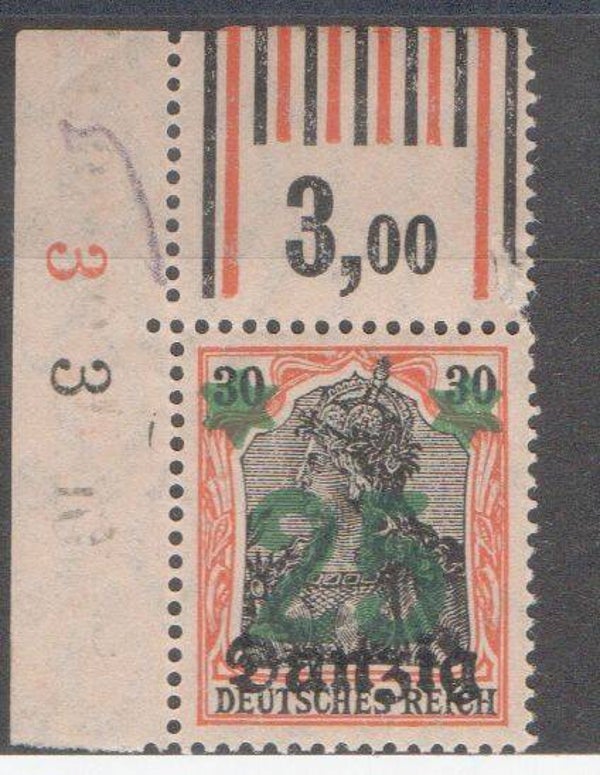 m516- Danzig  Nr. 18 postfrisch/ **