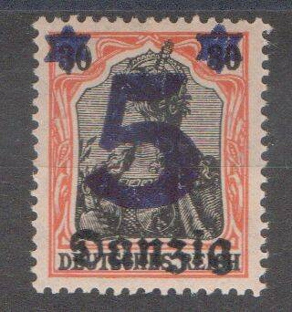 m517- Danzig  Nr. 16 postfrisch/ **