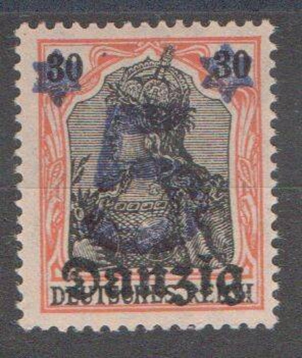 m519- Danzig  Nr. 16 postfrisch/ **