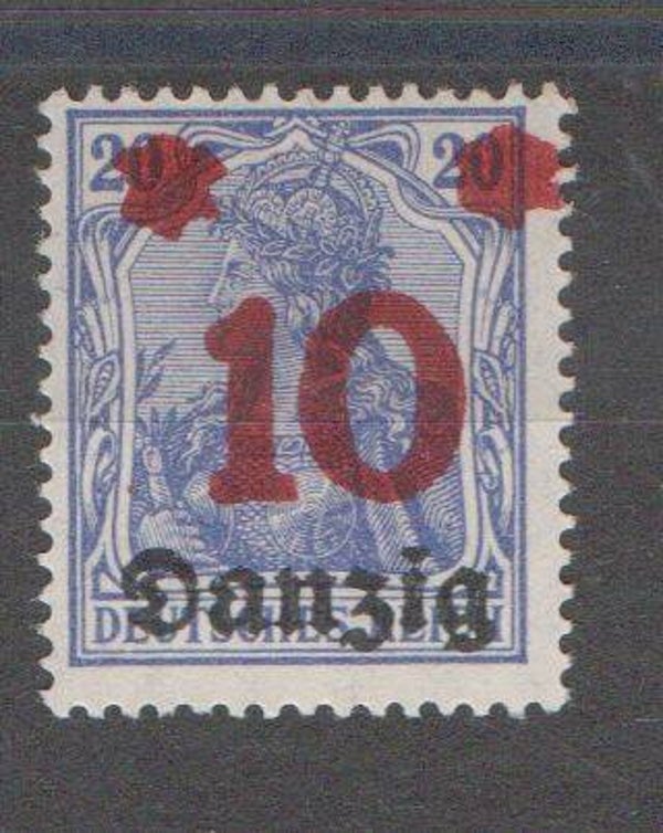 m520- Danzig  Nr. 17 postfrisch/ **