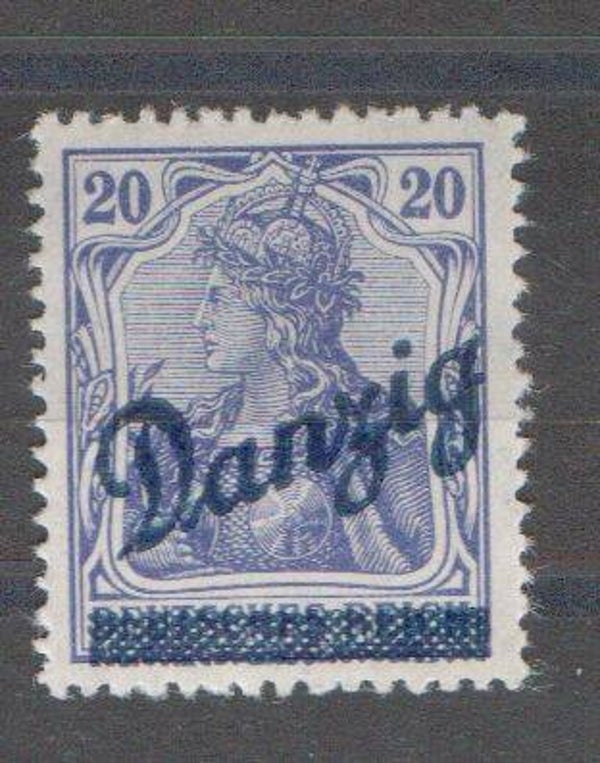 m525- Danzig  Nr. 23 postfrisch/ **