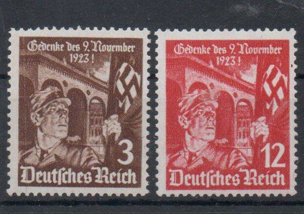 m54-Deutsches Reich Nr. 598-599 postfrisch/ **