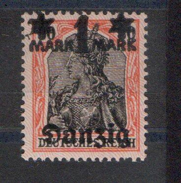 m541- Danzig  Nr. 41II postfrisch/ **