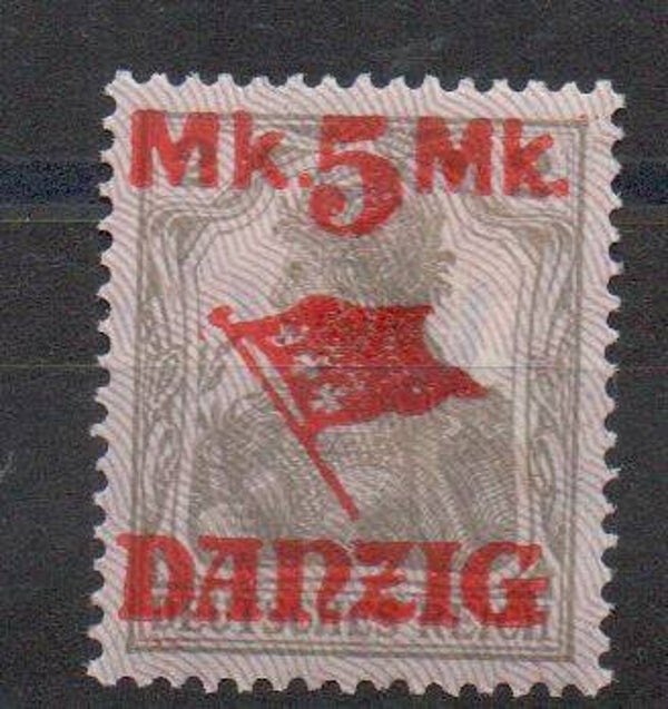 m543- Danzig  Nr. 45II ungebraucht/ *