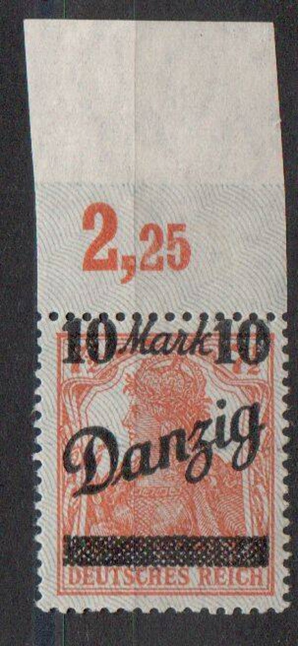 m544- Danzig  Nr. 31II postfrisch/ **
