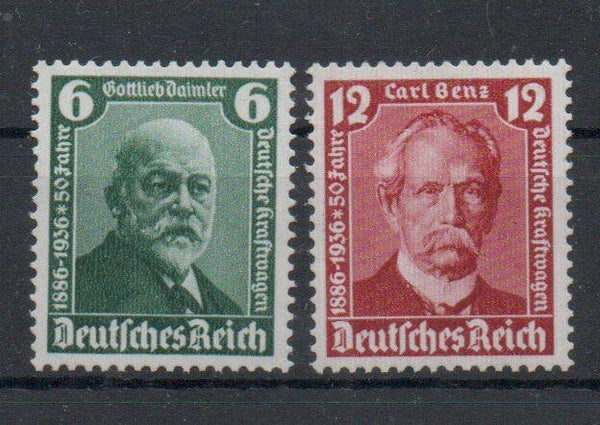 m55-Deutsches Reich Nr. 604a-605 postfrisch/ **