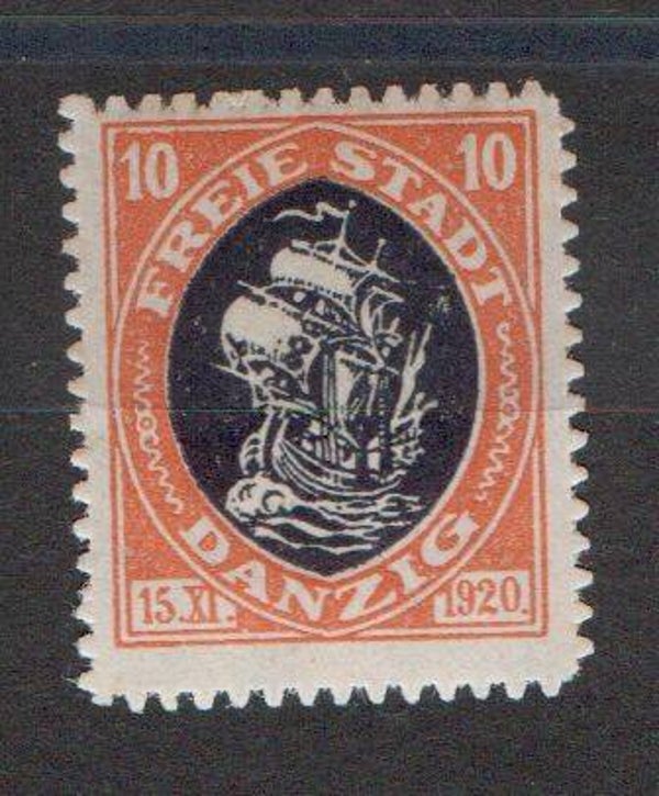 Danzig  Nr. 54 postfrisch/ **