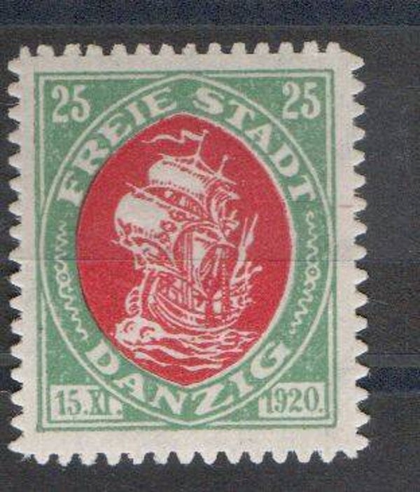 m551- Danzig  Nr. 55 postfrisch/ **