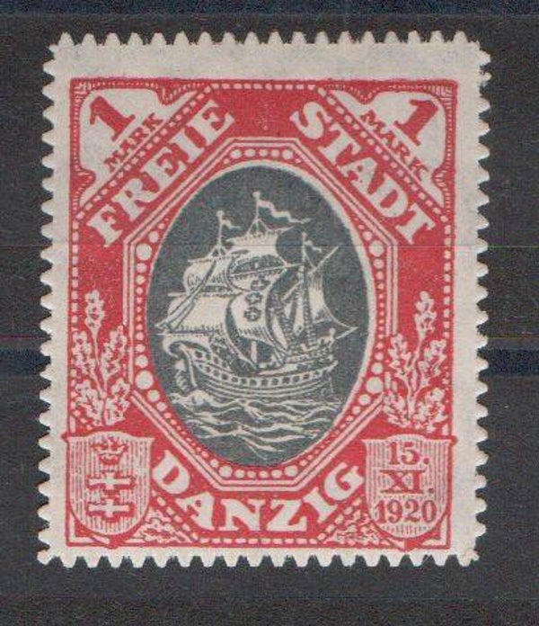 m554- Danzig  Nr. 58 postfrisch/ **