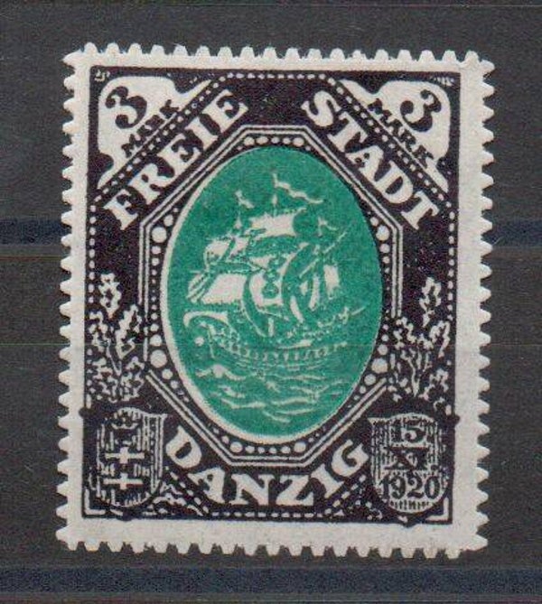 m555- Danzig  Nr. 60 ungebraucht/ *