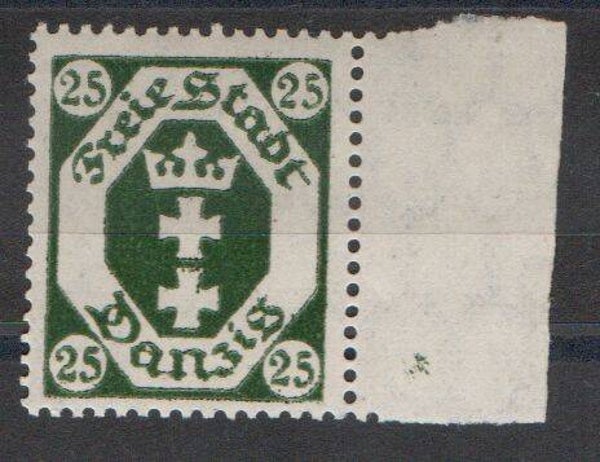 m568- Danzig  Nr. 77 postfrisch/ **