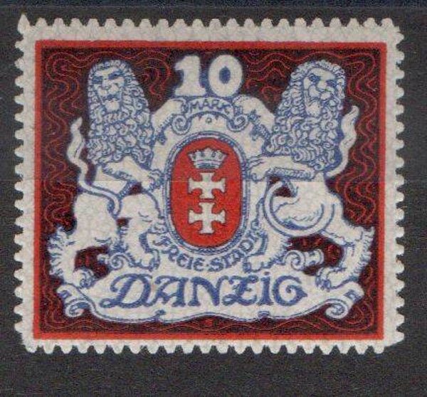 Danzig  Nr. 88 postfrisch/ **