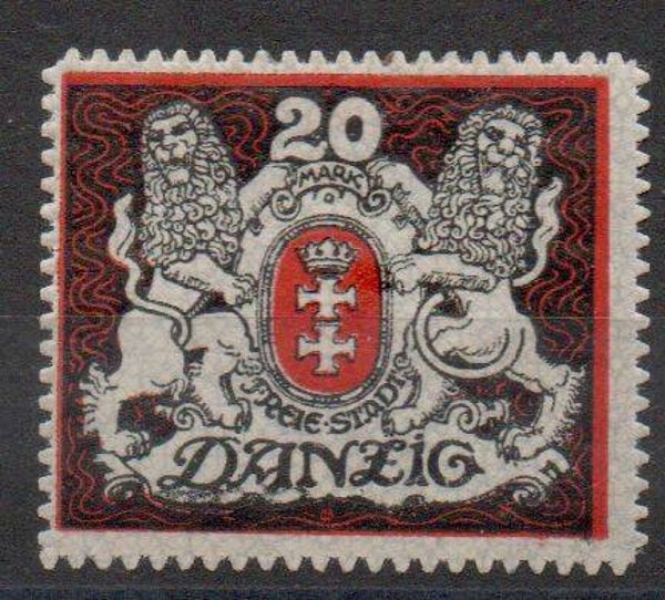 Danzig  Nr. 89 ungebraucht/ *