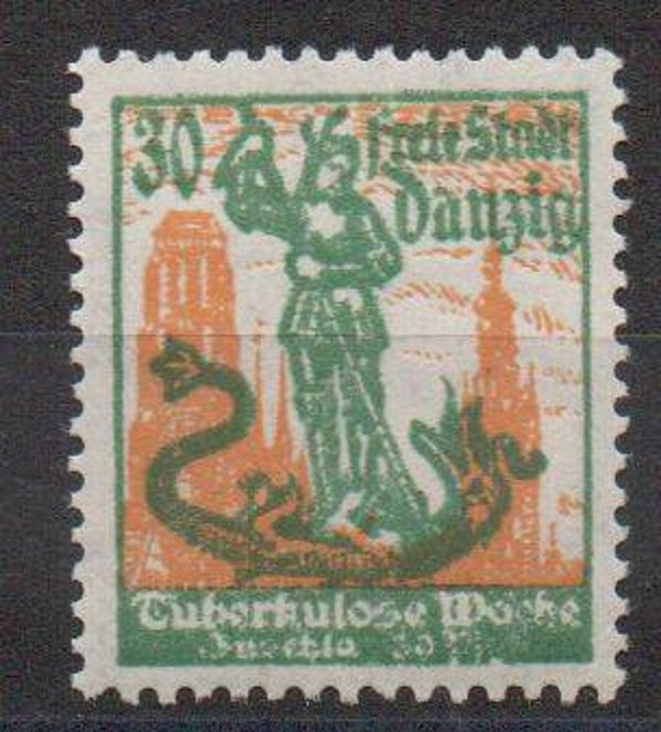 Danzig  Nr. 90 ungebraucht/ *
