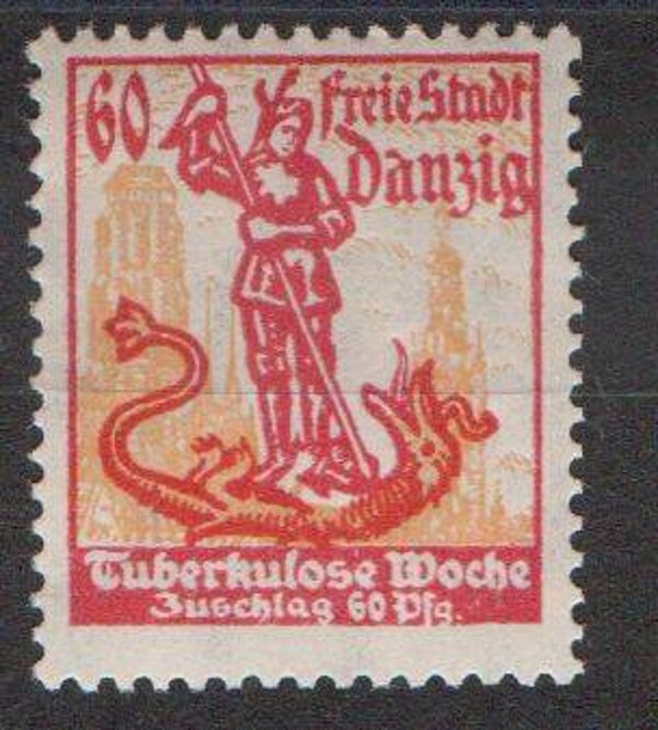 Danzig  Nr. 91 postfrisch/ **