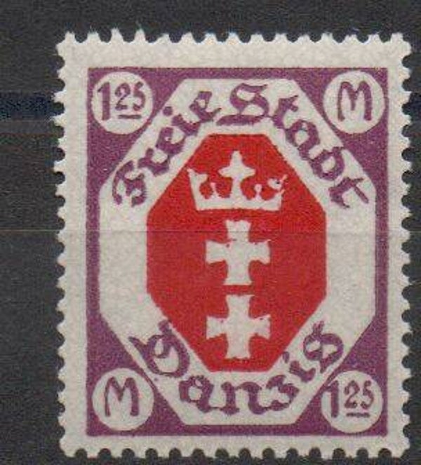 Danzig  Nr. 95 ungebraucht/ *