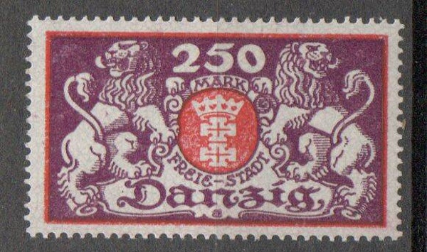 m609- Danzig  Nr. 119 postfrisch/ **