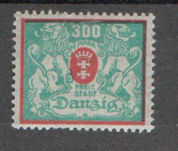 Danzig  Nr. 130 postfrisch/ **