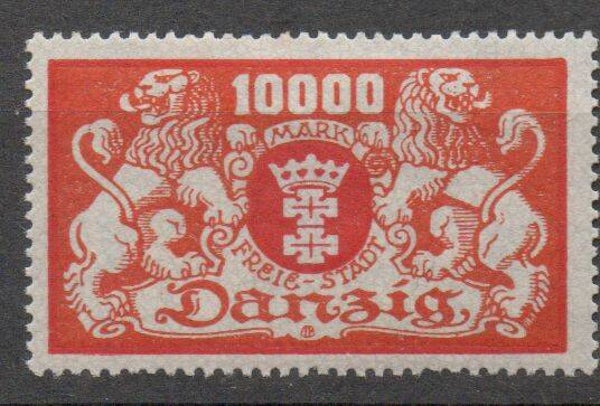 Danzig  Nr. 147 ungebraucht/ *