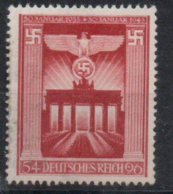 m62-Deutsches Reich Nr. 829 ungebraucht/ *