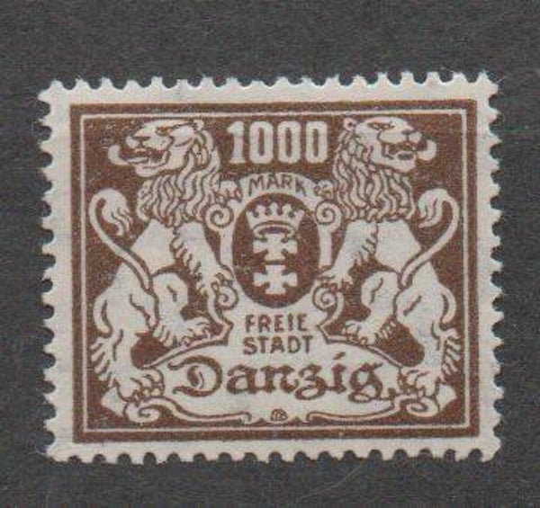 Danzig  Nr. 151 postfrisch/ *