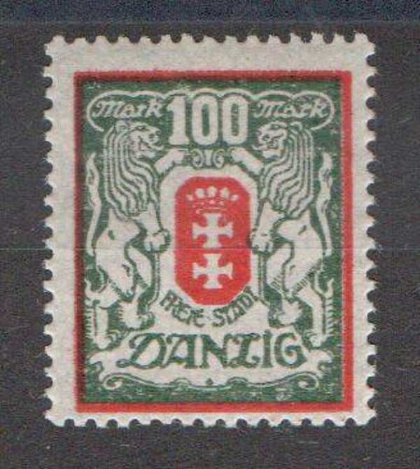 Danzig  Nr. 128y postfrisch/ **