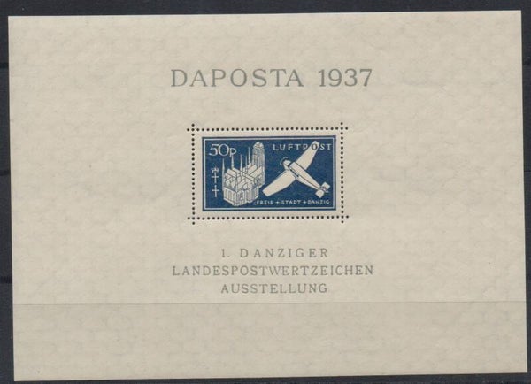Danzig Block Nr. 2 ungebraucht/ *