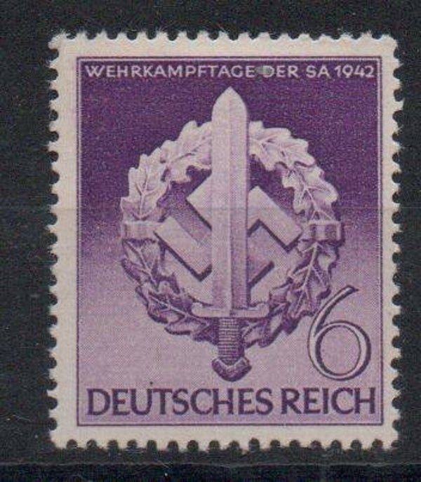 m64-Deutsches Reich Nr. 818 ungebraucht/ *