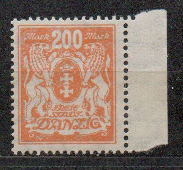 Danzig  Nr. 142 postfrisch/ **