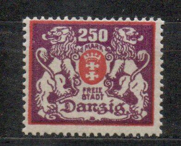 Danzig  Nr. 143 postfrisch/ **