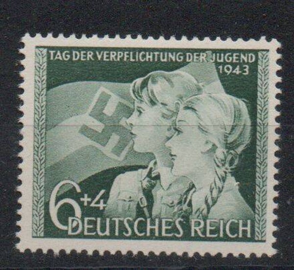 m65-Deutsches Reich Nr. 843 ungebraucht/ *