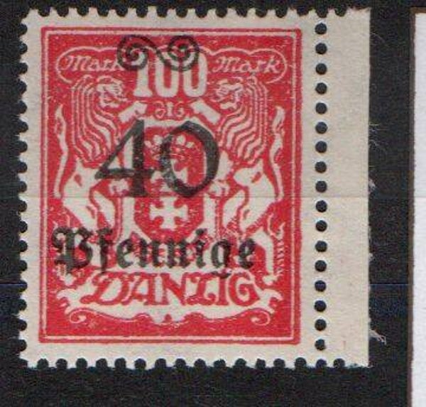 Danzig  Nr. 186 postfrisch/ **