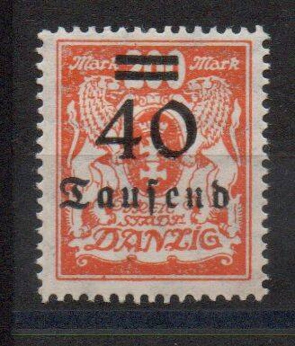 Danzig  Nr. 158 ungebraucht/ *