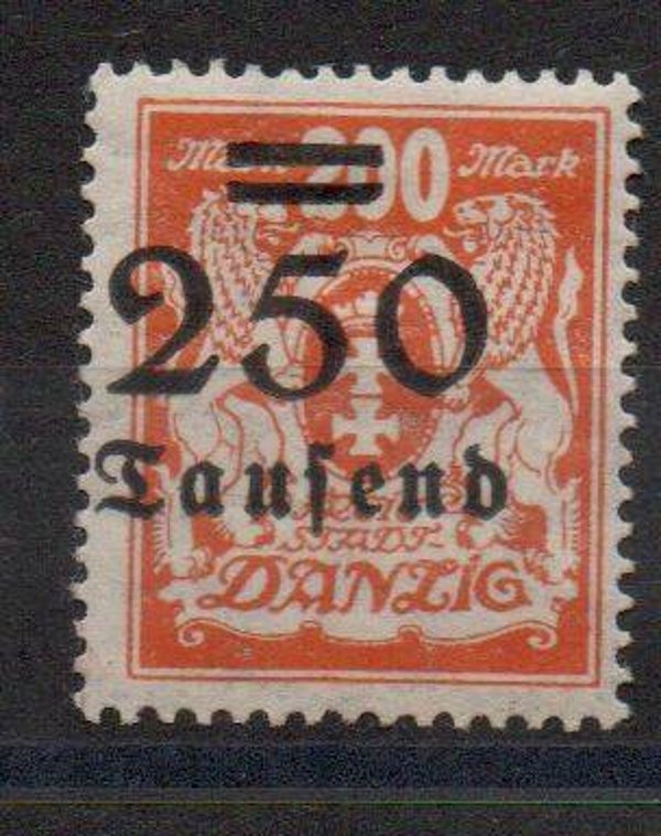 Danzig  Nr. 160 ungebraucht/ *