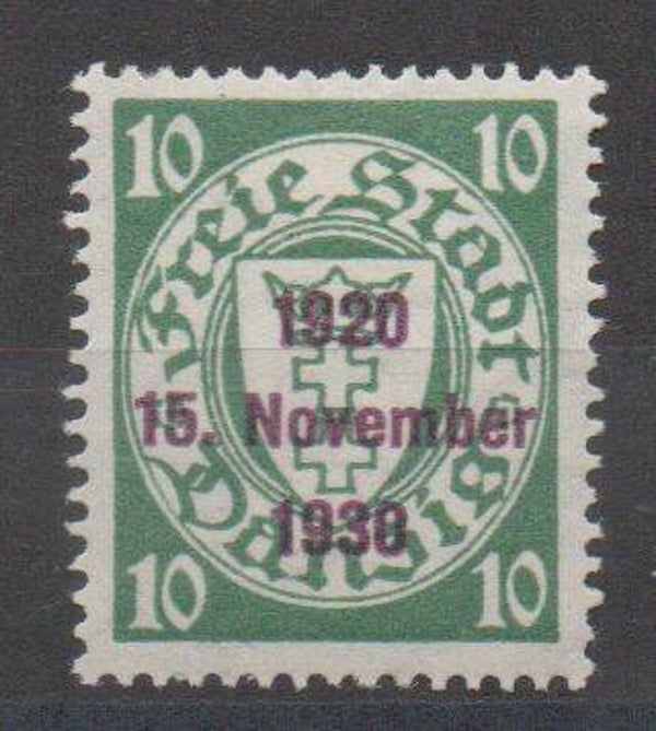 Danzig  Nr. 221 ungebraucht/ *