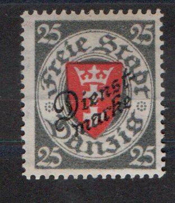 Danzig  Dienst Nr. 46a postfrisch/ **
