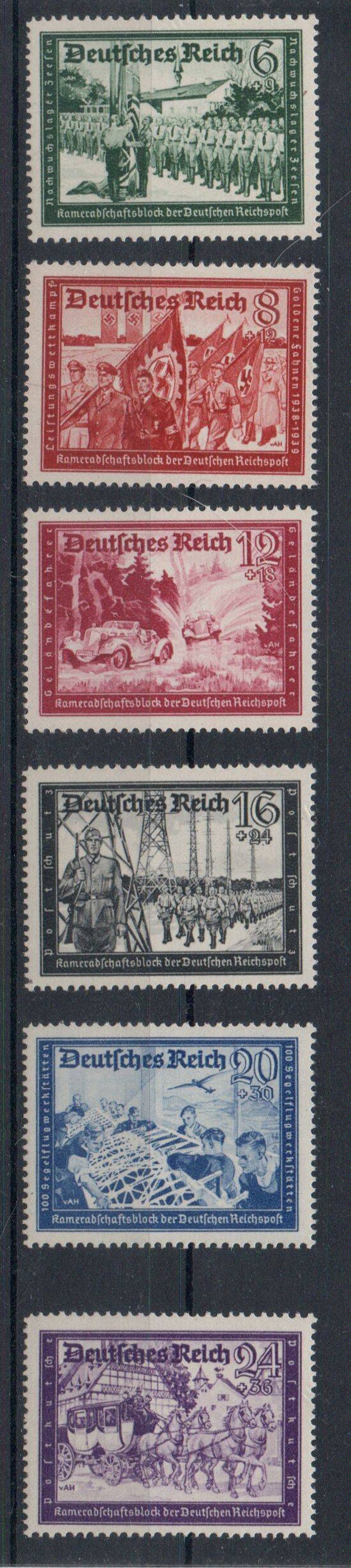 m71-Deutsches Reich Nr. 773-778 postfrisch/ **