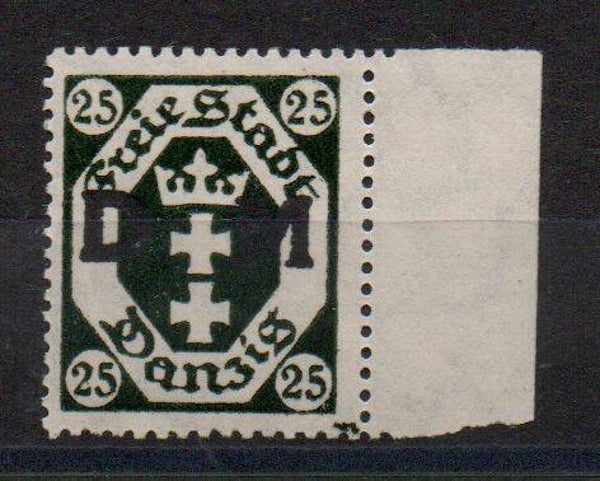 Danzig  Dienst Nr. 5 postfrisch/ **