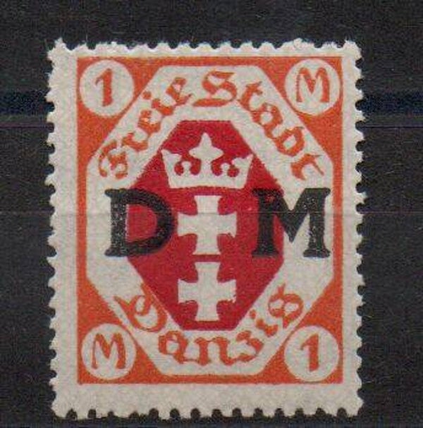 Danzig  Dienst Nr. 11 postfrisch/ **