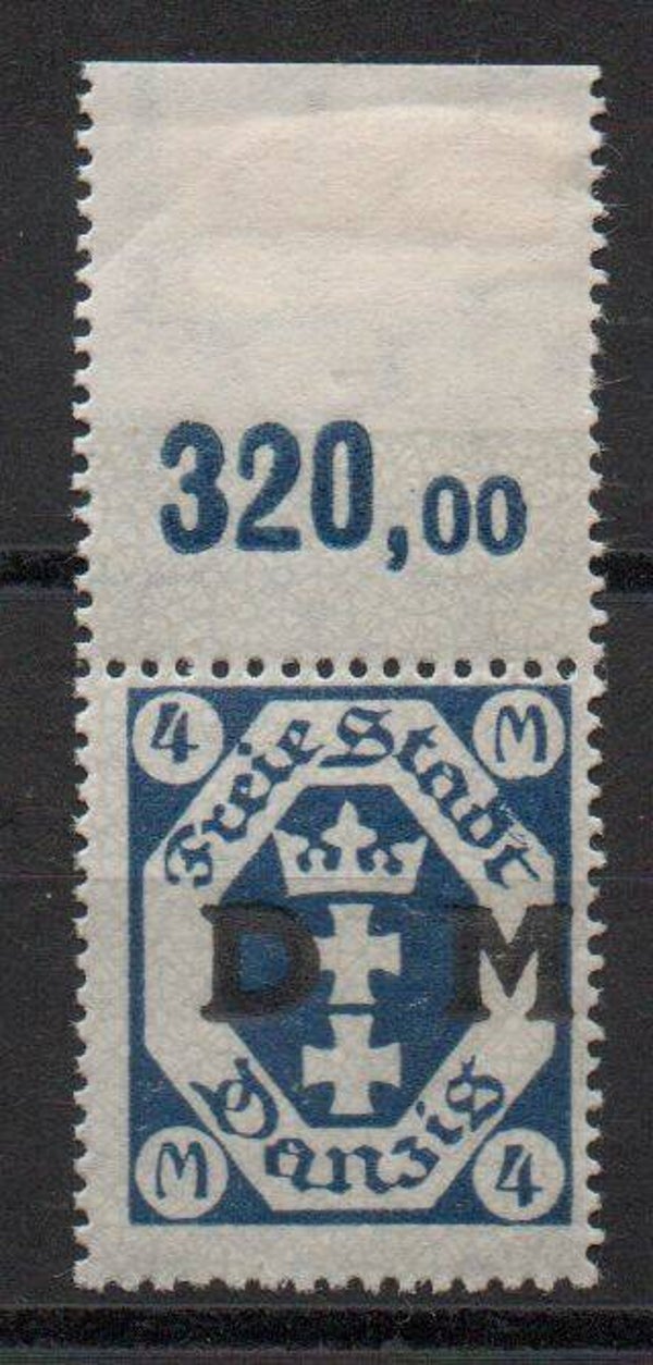 Danzig Dienst Nr. 29 postfrisch/ *