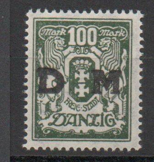 Danzig Dienst Nr. 37 postfrisch/ **