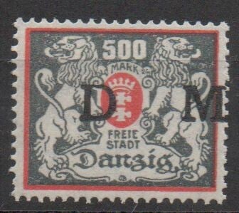 Danzig Dienst Nr. 39 postfrisch/ **