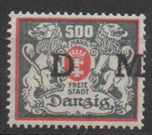 Danzig Dienst Nr. 39 postfrisch/ **