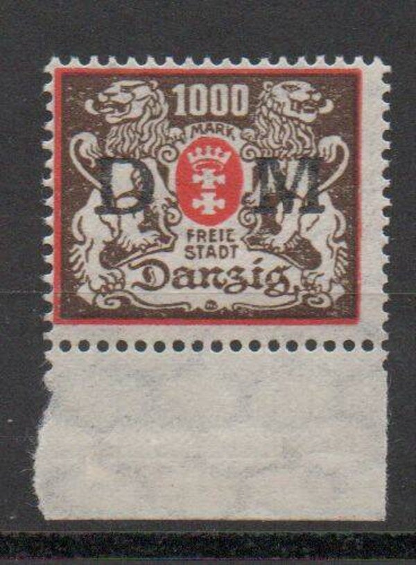Danzig Dienst Nr. 40 postfrisch/ **