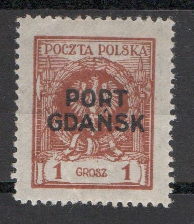 Port Gdansk Nr. 1a ungebraucht/ *