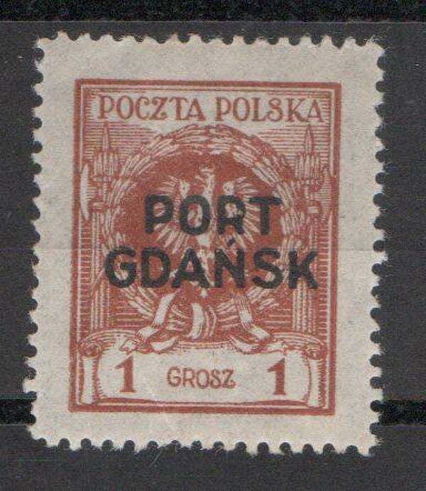 Port Gdansk Nr. 1a ungebraucht/ *