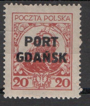 Port Gdansk Nr. 18 II ungebraucht/ *