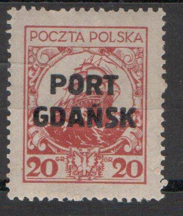 Port Gdansk Nr. 18 II ungebraucht/ *
